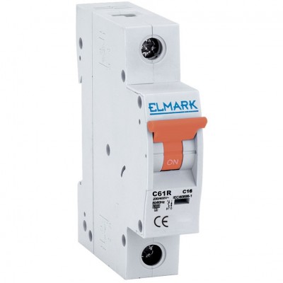 Μικροαυτόματη Ασφάλεια 1P 2A 6kA C61R 230V Τύπου C 41102R